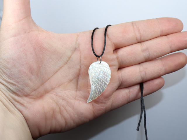 Perlmutt mit Band oder Silber 925