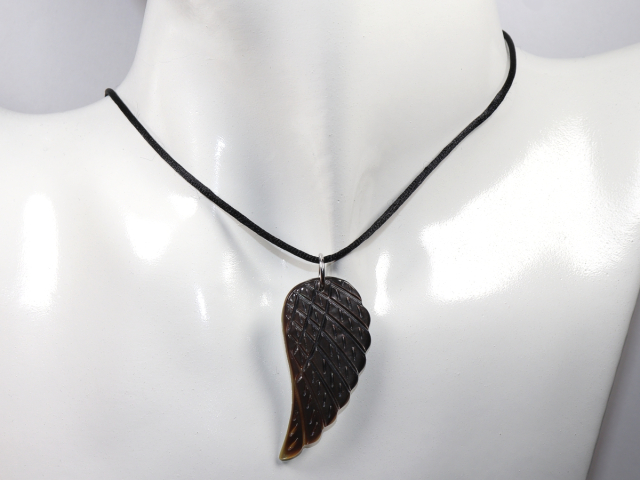 nacre with cord or silver 925