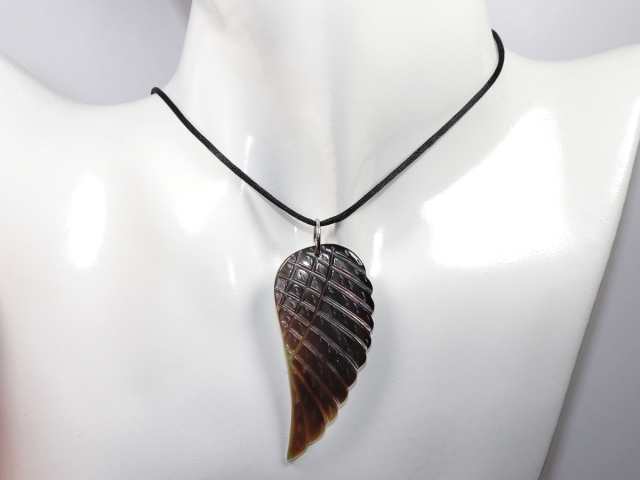nacre with cord or silver 925