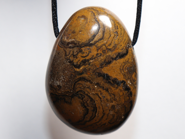 Preview: Stromatolith mit Band oder Silber 925