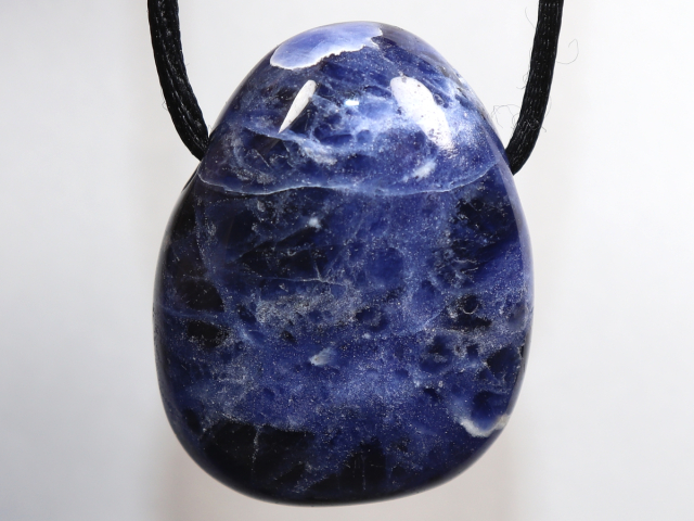 Preview: sodalite with cord or silver 925