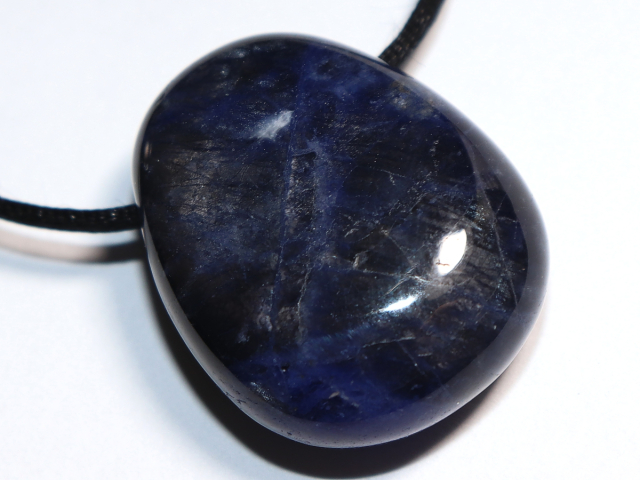 Preview: sodalite with cord or silver 925