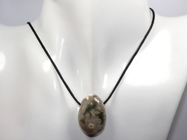 Preview: ocean jasper with cord or silver 925