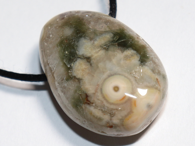Preview: ocean jasper with cord or silver 925