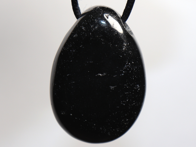 Preview: rainbow obsidian with cord or silver 925