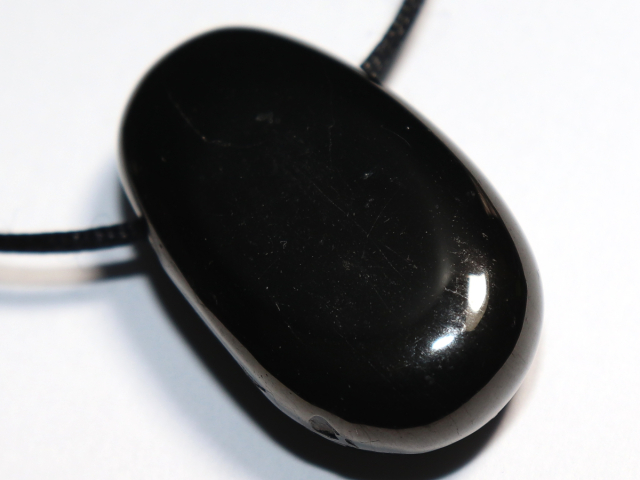 gagate with cord or silver 925