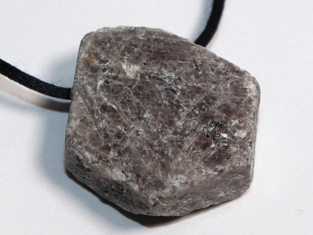 ruby with cord or silver 925