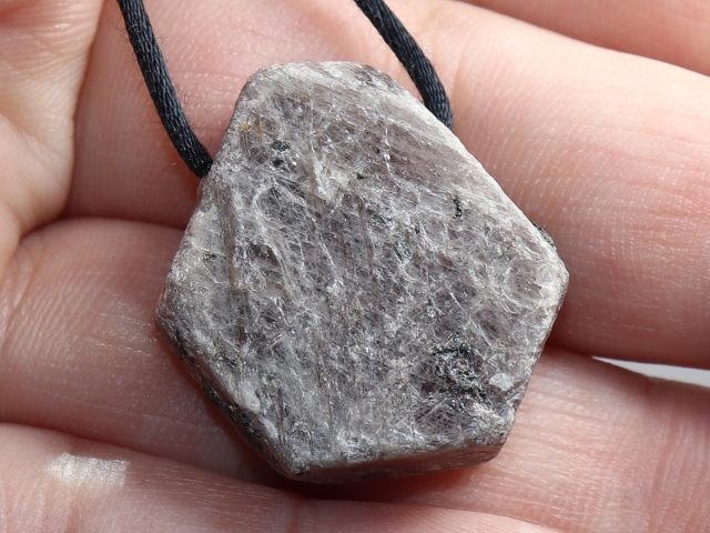 ruby with cord or silver 925