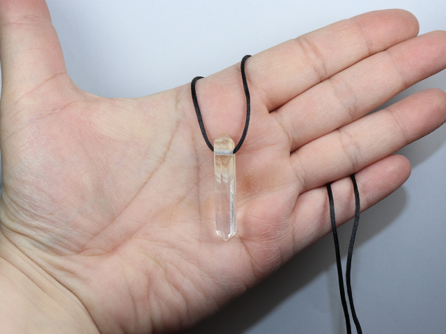 Phantomquarz mit Band oder Silber 925