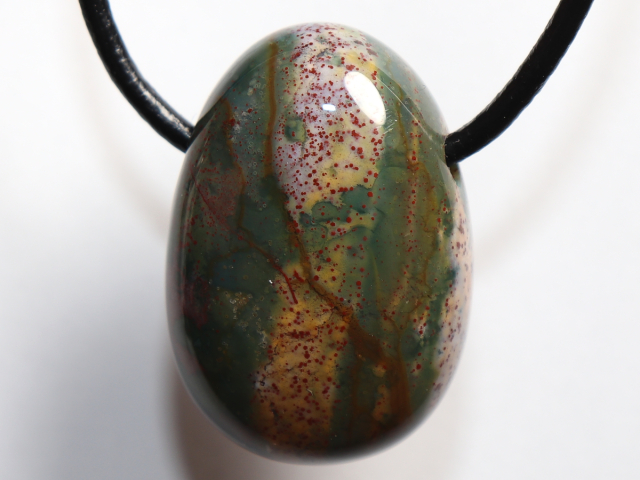Preview: heliotrope with cord or silver 925