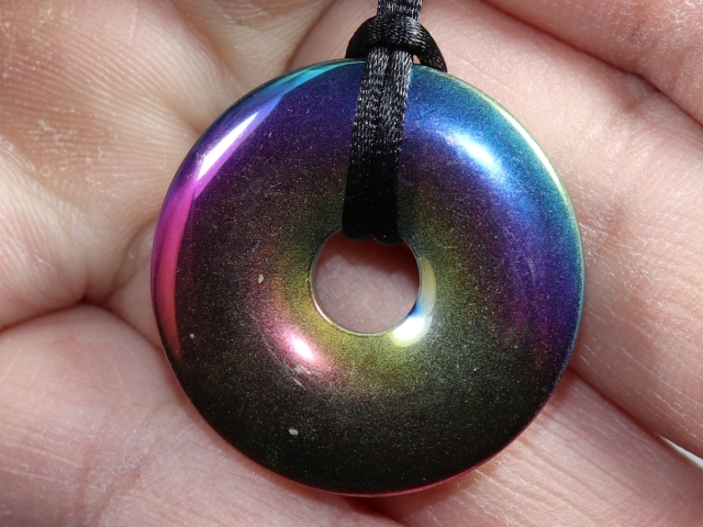 hematite with cord