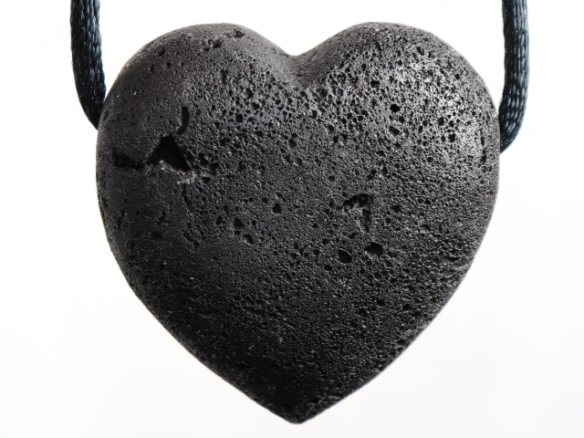 lava with cord or silver 925