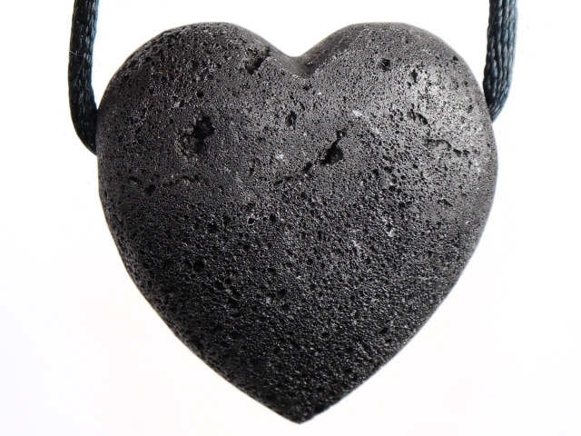 lava with cord or silver 925