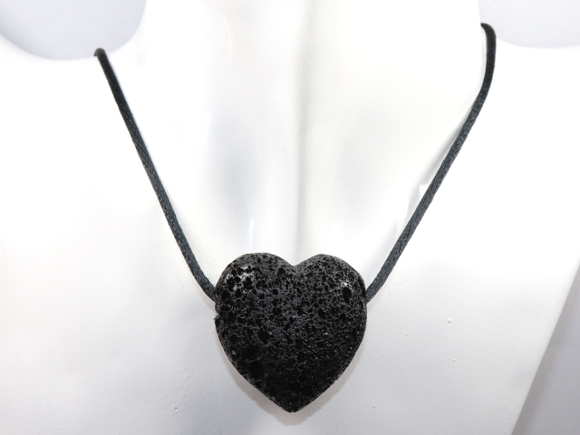 lava with cord or silver 925