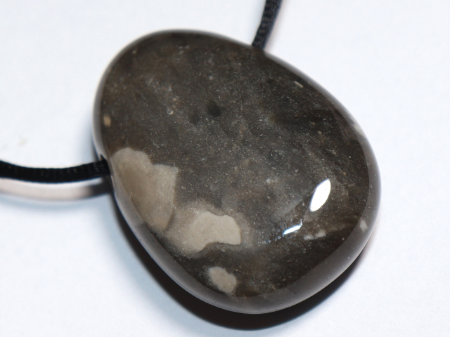 flint with cord or silver 925