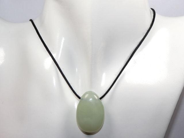 Preview: serpentine with cord or silver 925