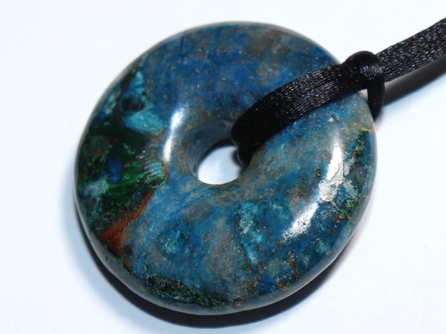 shattuckite with cord