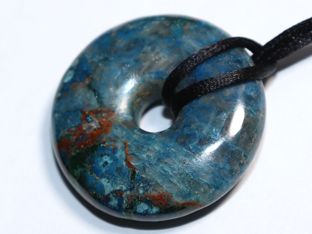 shattuckite with cord