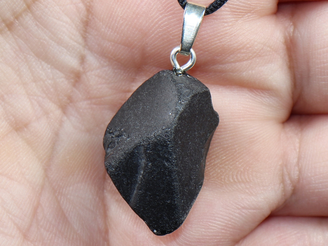spinel with cord or silver 925