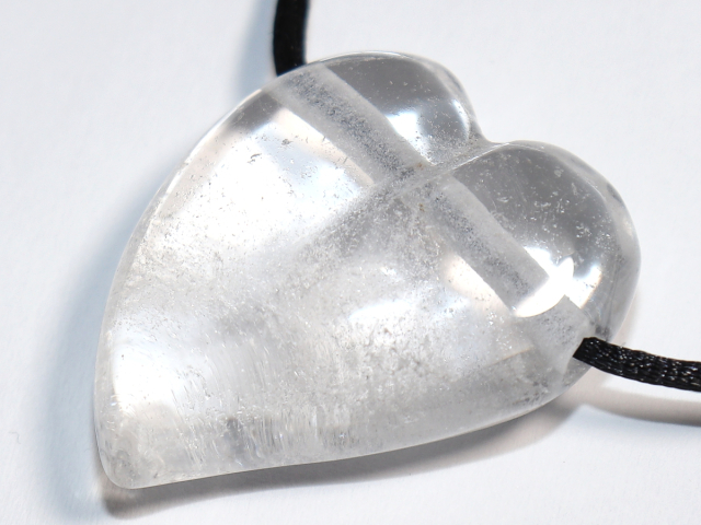 Bergkristall mit Band oder Silber 925
