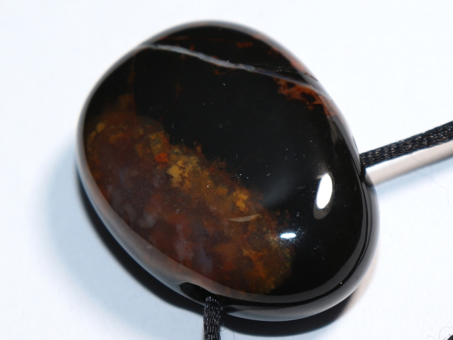 sardonyx with cord or silver 925
