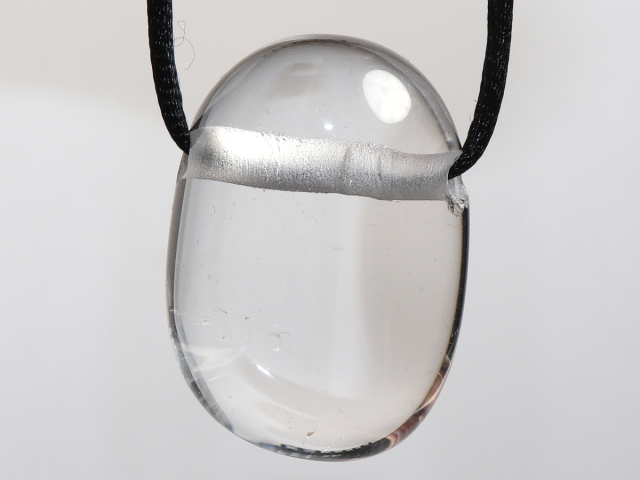 Bergkristall mit Band oder Silber 925
