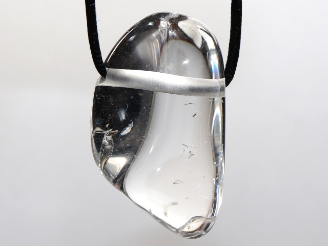 Preview: Bergkristall mit Band oder Silber 925