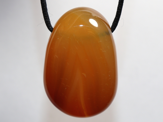 Preview: carnelian with cord or silver 925