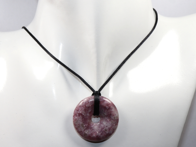 Preview: Lepidolith mit Band