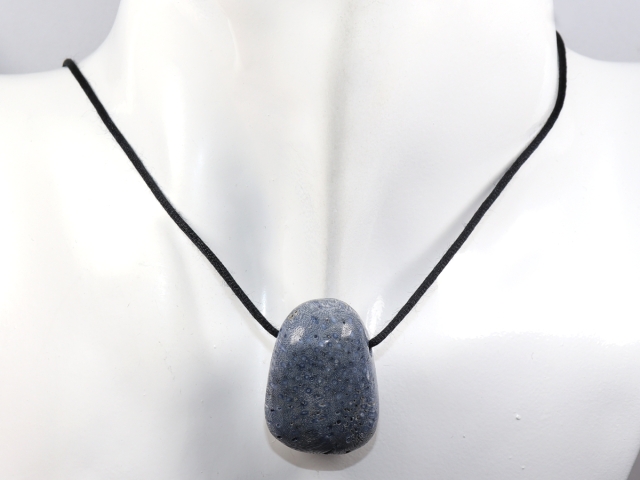 blue coral with cord or silver 925