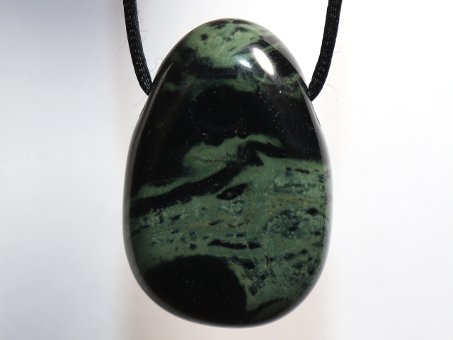 Preview: Kambaba-Rhyolith mit Band oder Silber 925