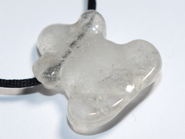 Bergkristall mit Band oder Silber 925