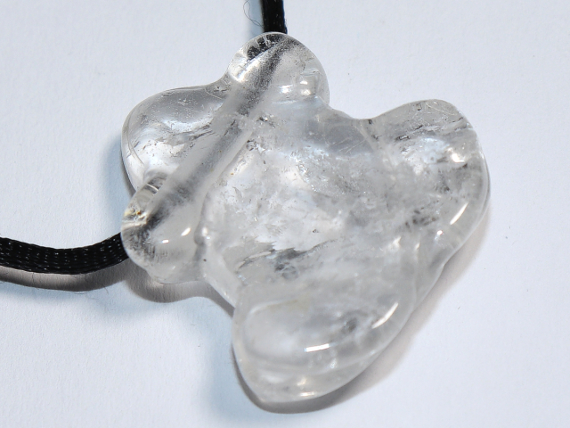 Bergkristall mit Band oder Silber 925