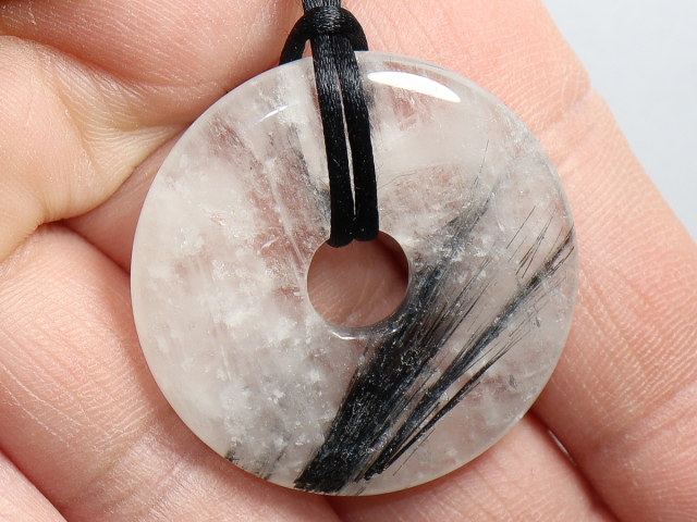 Turmalinquarz mit Band