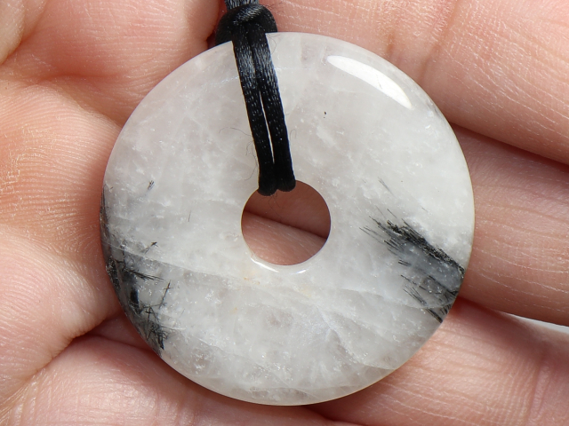 Turmalinquarz mit Band