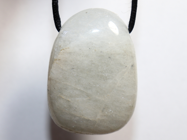 Preview: aquamarine with cord or silver 925