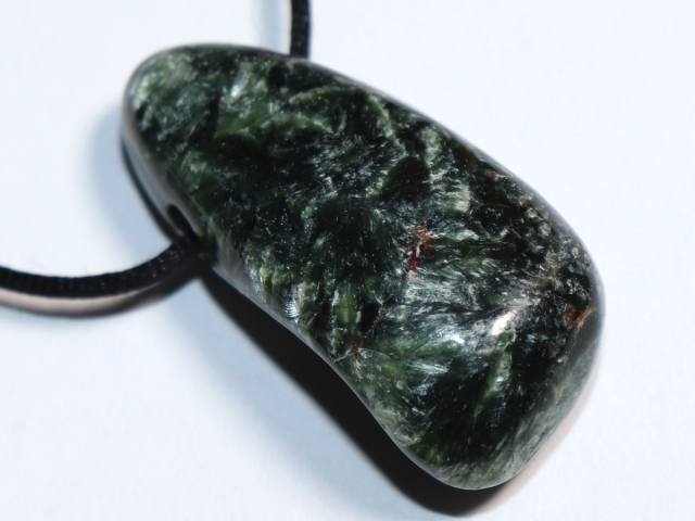 Seraphinit mit Band oder Silber 925