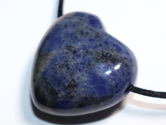 Sodalith mit Band oder Silber 925