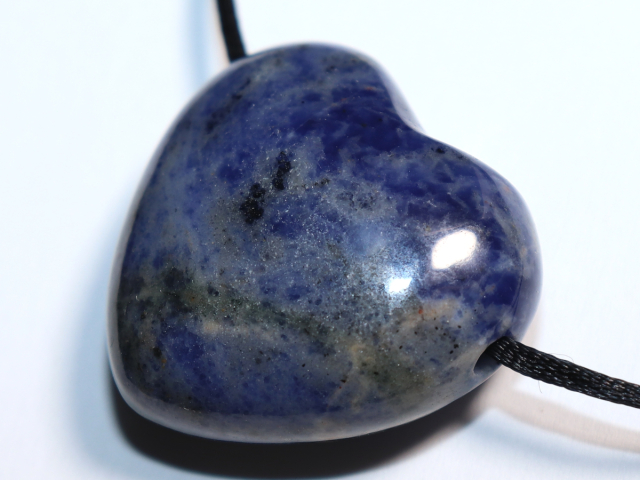 Sodalith mit Band oder Silber 925