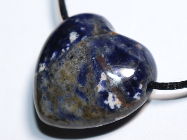 Sodalith mit Band oder Silber 925