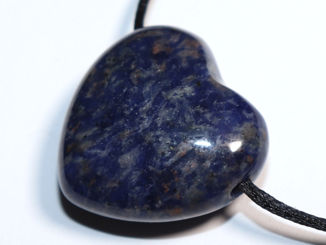 Sodalith mit Band oder Silber 925