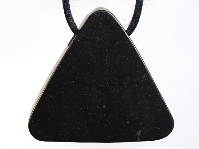 shungite with cord or silver 925
