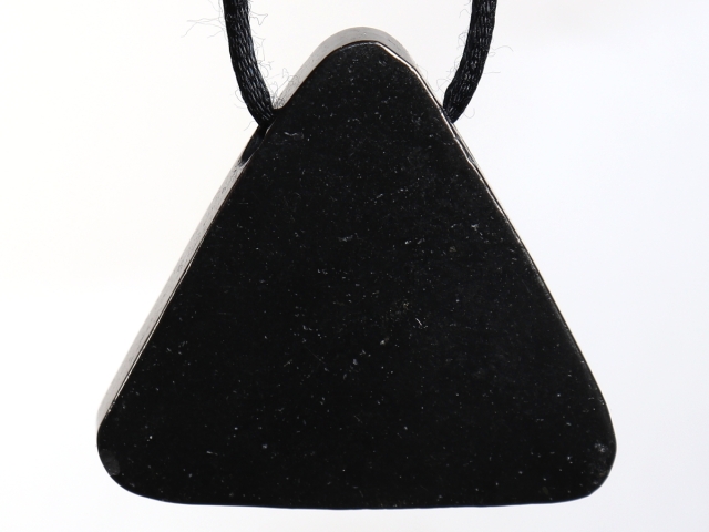 shungite with cord or silver 925