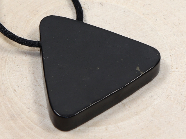 shungite with cord or silver 925
