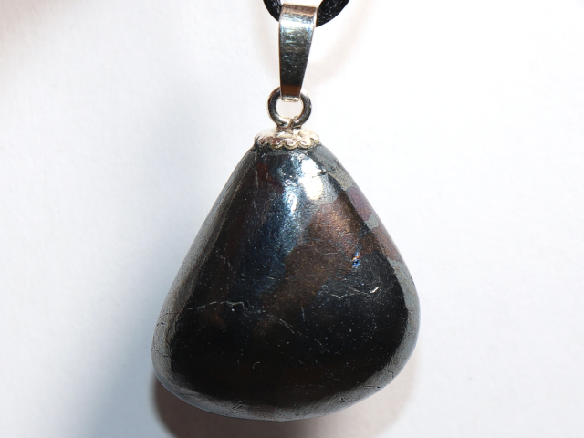 chalcopyrite with cord or silver 925