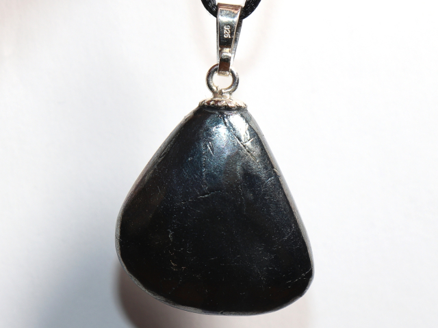 Preview: chalcopyrite with cord or silver 925