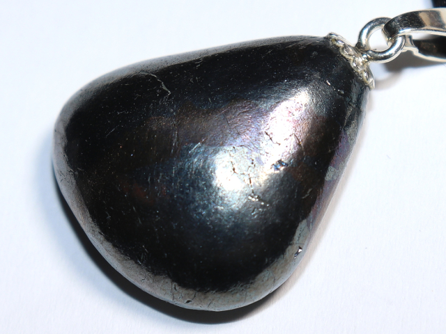 chalcopyrite with cord or silver 925