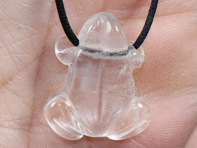 Bergkristall mit Band oder Silber 925