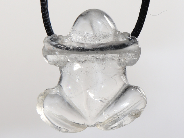 Preview: Bergkristall mit Band oder Silber 925