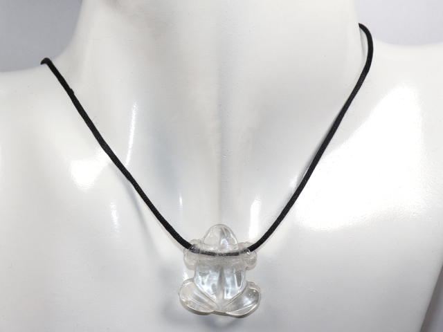 Preview: Bergkristall mit Band oder Silber 925